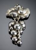 Georg Jensen. Broche af sterling sølv, dessin 217B
