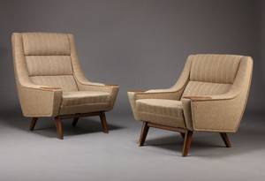 Dansk møbelproducent. Par lænestole 2