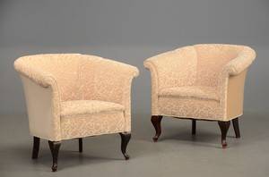Par lænestole, 19501960erne 2