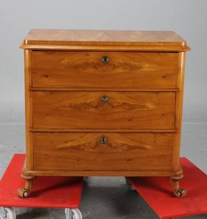 Byrå, björk, 1900-talets mitt