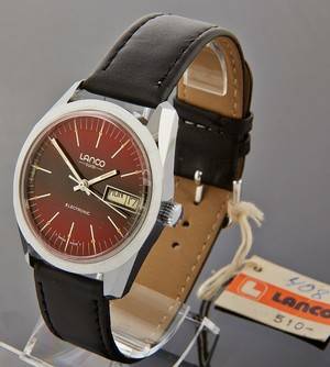 Lanco Electronic herrearmbåndsur, NOS