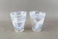 Glas Kosta Mine Ulrica Hydman Vallien 2 st