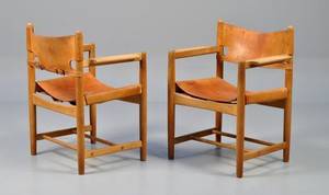 Børge Mogensen. Par armstole, model 3238 2