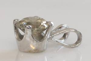 Brillantvedhæng, ca. 0.70 ct.