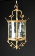 Hall-lanterne, 2021 årh. Cylinderformet 