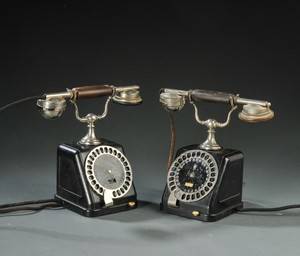 Et par telefoner, 1900-tallets 1. halvdel
