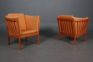 Kvist møbler. To lænestole. 2  