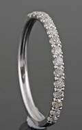 Diamond ring in18kt approx. 0.30ct