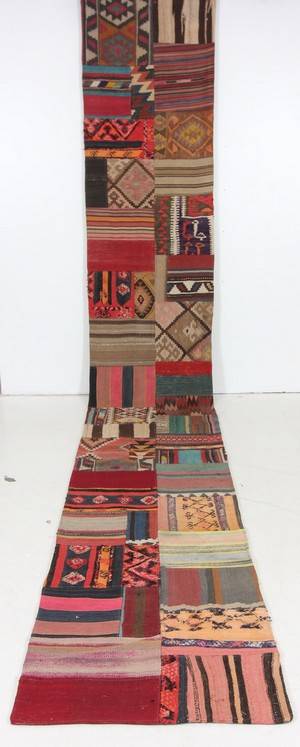 Matta Galleri, Patchwork Kelim 525 x 81cm