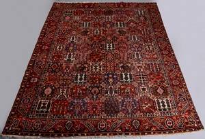 Persisk Bakhtiari tæppe, 400x327 cm. 
