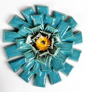 Plakett, Gustavsberg, osignerad