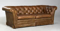 2-pers. sofa, chesterfieldstil