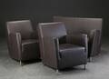 To-pers. sofa samt to lænestole 3 