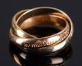 Trinity ring, Cartier 18 kt
