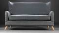 Moderne design. To-pers sofa. 