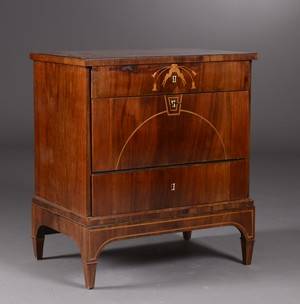 Empire kommode af mahogni, ca. 1820