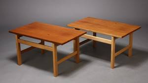 H. J. Wegner, par sideborde af teak og eg 2