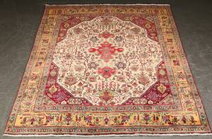 Persisk Tabriz tæppe, 260x350 cm.
