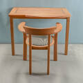 Trip Trap. Skrivebord samt armstol af teak 2