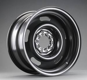 Classic Wheels. Femogtyve fælge, American Steel. Mrk. Rally. 4,25 25