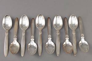 Gundorph Albertus for Georg Jensen. Kaktus skeer af sterlingsølv, 1933-1944 10 