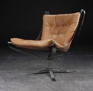 Sigurd Ressell. Lænestol, model Falcon