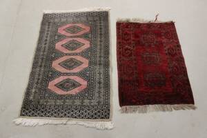 Mattor handknutna 2 st