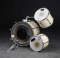 Tre Pearl trommer samt Yamaha fodpedal 4