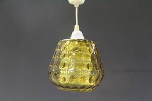 Taklampa i glas 1970-tal