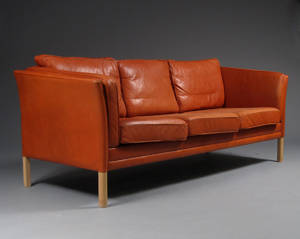 Mogens Hansen. Tre-pers. sofa