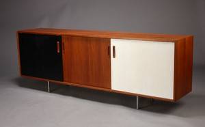 Dansk møbelproducent, lav skænk, teaktræ