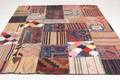 Matta, Patchwork Kelim, 257 x 217 cm