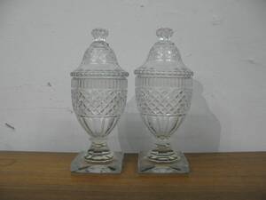 Lockpokaler, 1 par 1800-tal Kristall