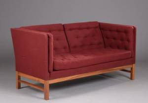 Erik Jørgensen. To-personers sofa, model EJ 315 
