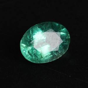 Uindfattet smaragd. Ca. 1.32 ct