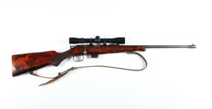 Salonriffel USSR i kal. 22 med kikkertsigte. Denne vare er sat til omsalg under nyt varenummer 4405374