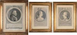 Div. kobberstik, portrætter 3