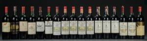 Samling af Grand Cru Classè vine fra Bordeaux 17.