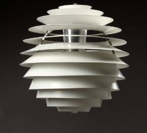 Poul Henningsen. Kuglen, pendel, Ø 60 cm 