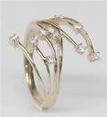 Diamantring. Ca. 0.30 ct