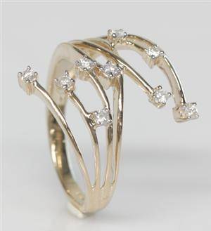 Diamantring. Ca. 0.30 ct