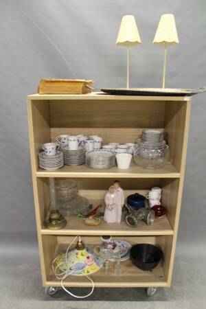 Diverse glas, porslin mm