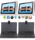 2 stk. Cortex 7 Tablet PC m Wide Screen  Android 4.0Multi Touch1.2GHz 512MB 4GBWebcamFront cameraWifi Bonus ekstra 4 GB Hukommelseskort og tastatur i PU læderomslag hvor tabletten kan stå når der arbejdes 4. 