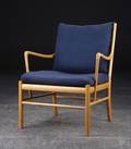 Ole Wanscher. Lænestol Colonial Chair af kirsebær, model PJ149