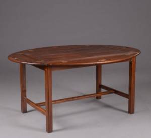 Butlers tray af mahogni