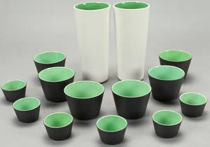 Keramiksæt fra Louise Kragh 14 