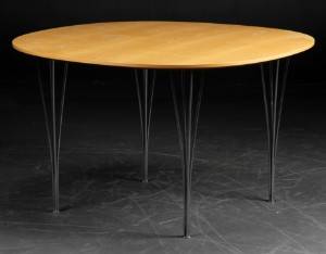 Piet Hein  Bruno Mathsson. Cirkulært spisebord