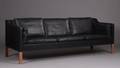 Børge Mogensen. Tre-pers. sofa model 2213
