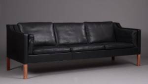 Børge Mogensen. Tre-pers. sofa model 2213