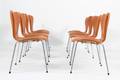Arne Jacobsen. Sæt på otte stole model 3107. 8